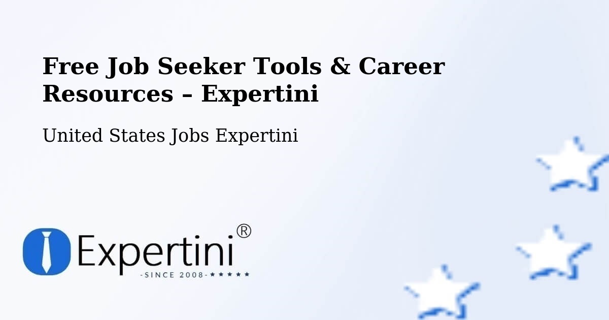 Free Job Seeker Tools & Career Resources – Pinebluff - Pinebluff, United States Jobs Expertini