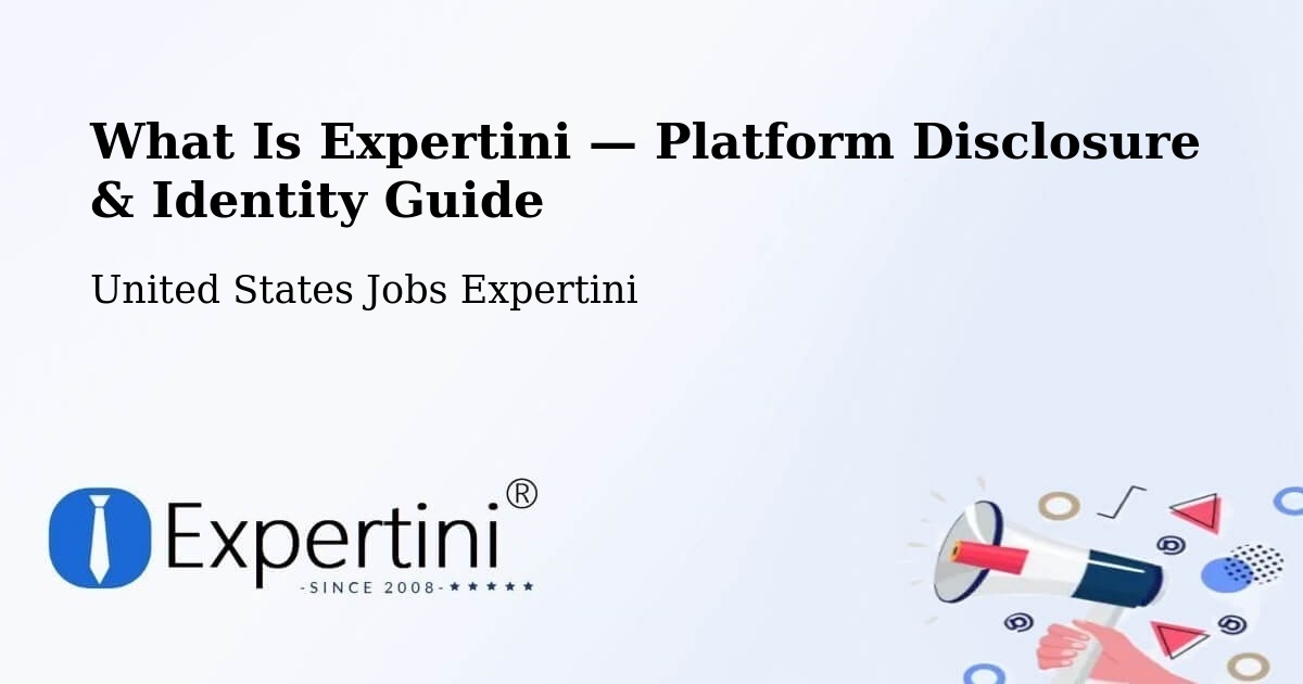 What Is Expertini — Platform Disclosure & Identity Guide – Pinebluff
